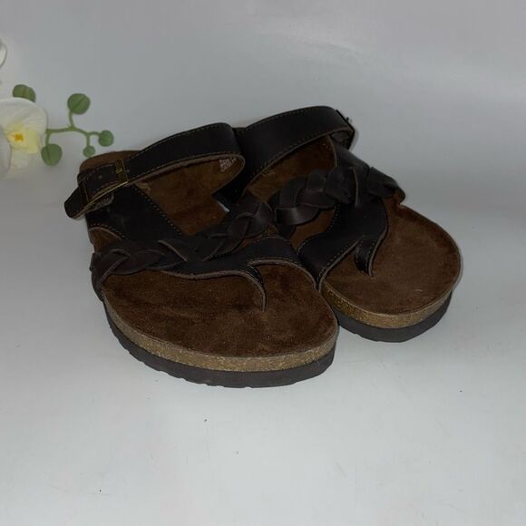 New Cliff by White Mountain Brown Sandals - Picture 1 of 7